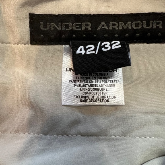 Under Armour Golf Pants Mens Performance Wear Active Wear Pant size 42x32 - Picture 6 of 6